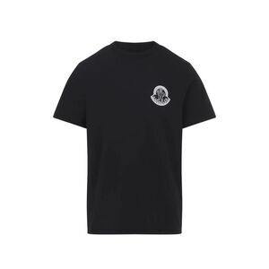 Moncler Black T-Shirts & Vests - T-Shirts Men